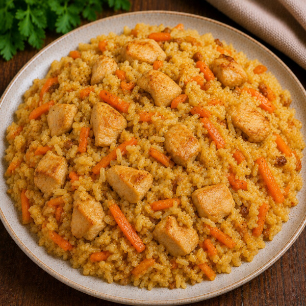 Плов с курицей