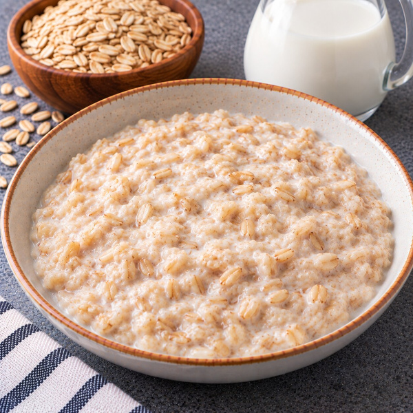Каша овсяная долгой варки на молоке