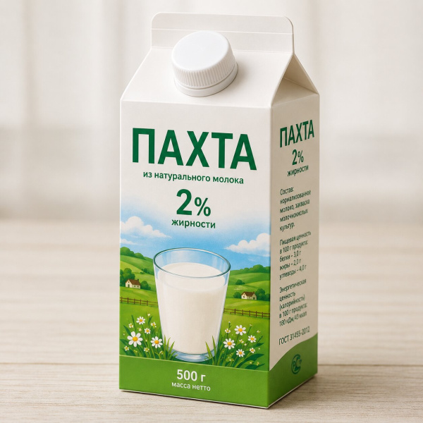 Пахта 2% жирности