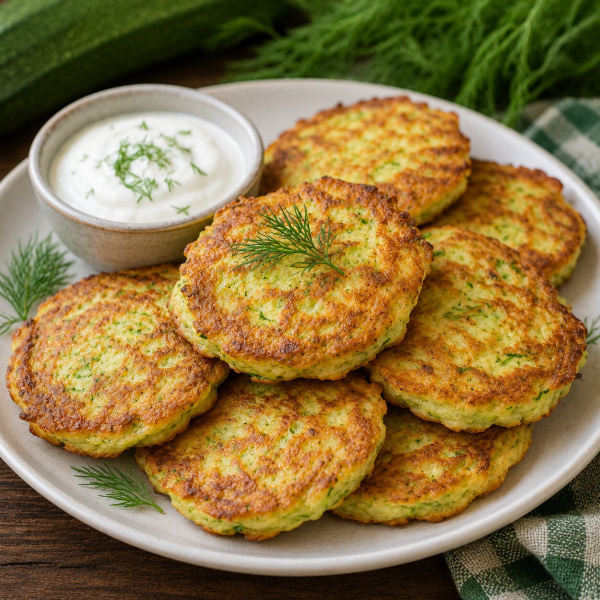 Оладьи из кабачков