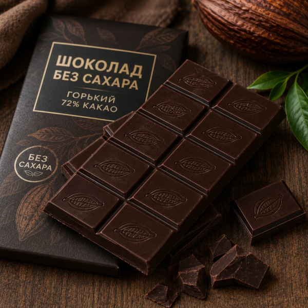 Шоколад без сахара