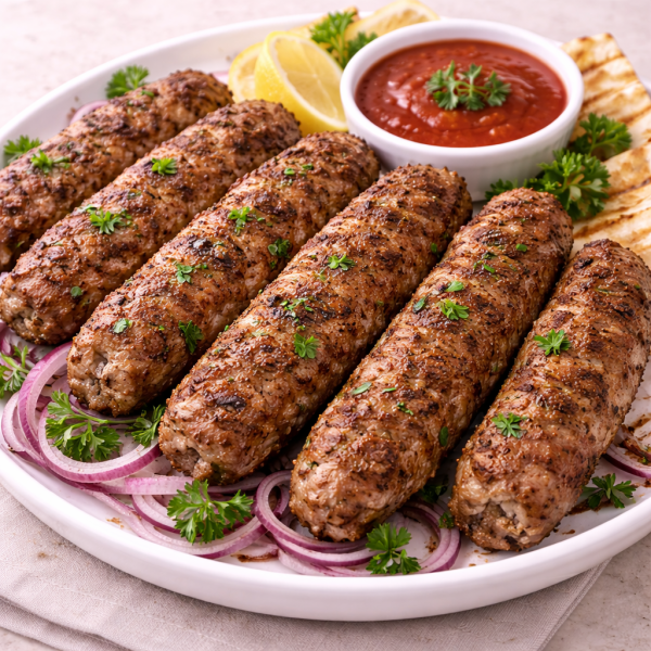 Люля-кебаб (азербайджанское национальное блюдо)