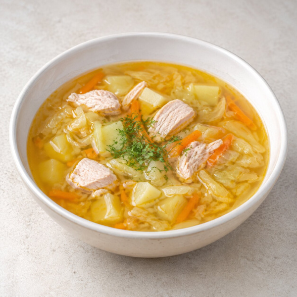 Щи мясные (с индейкой)