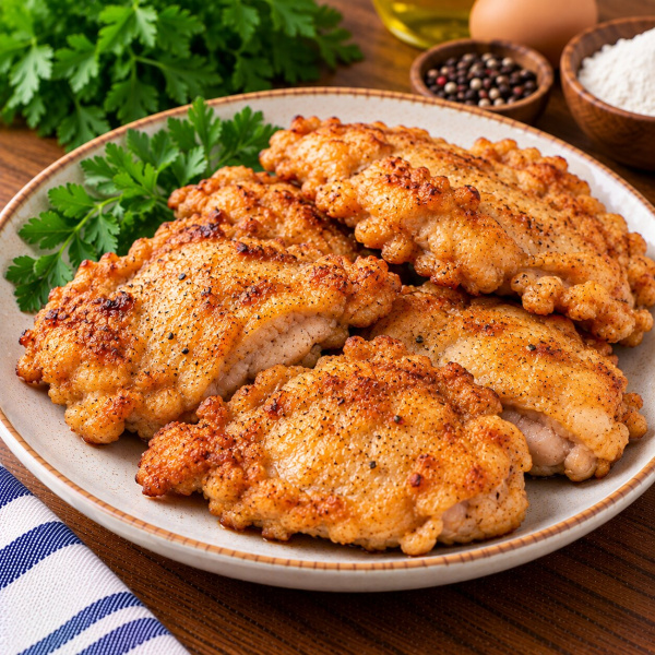 Филе бедра курицы в кляре