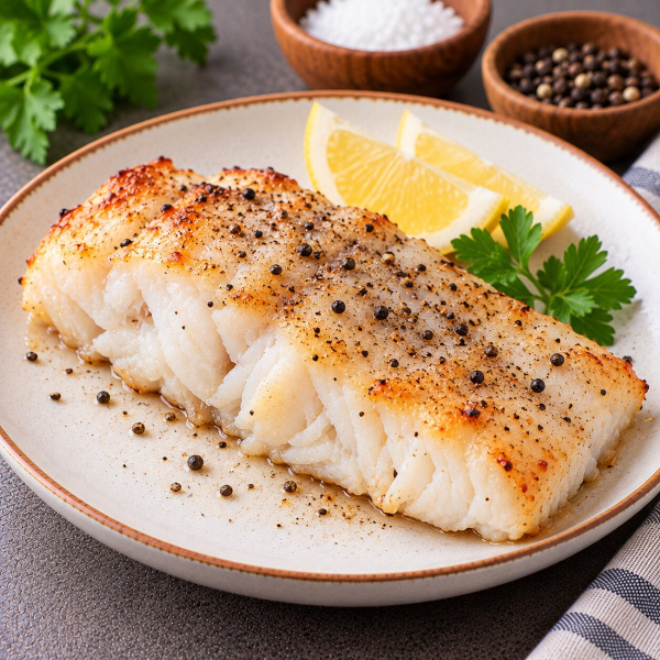 Пикша запечëнная