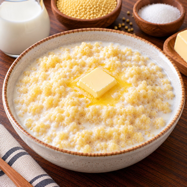 Молочная пшенная каша