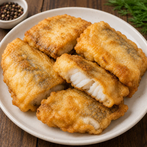 Хек жареный в кляре