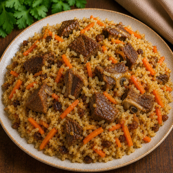 Плов с бараниной