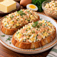 Икра минтая с маслом и яйцами