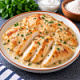 Куриная грудка в муке и сметане