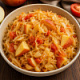 Тушеная капуста с яблоками