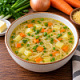 Суп на курином бульоне без мяса
