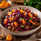 Салат свекольный с курагой