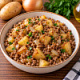 Гречка с картошкой