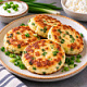 Творожники с яйцом и луком