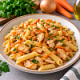 Макароны по-флотски (курица)
