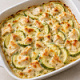 Кабачок с курицей запеченный
