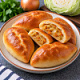 Пирожки печеные с капустой