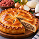 Пирог с мясом домашний