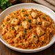 Тушеная куриная грудка с капустой