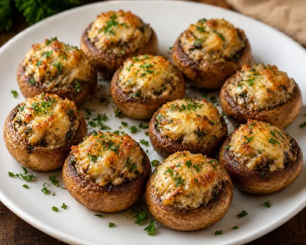 Шампиньоны фаршированные