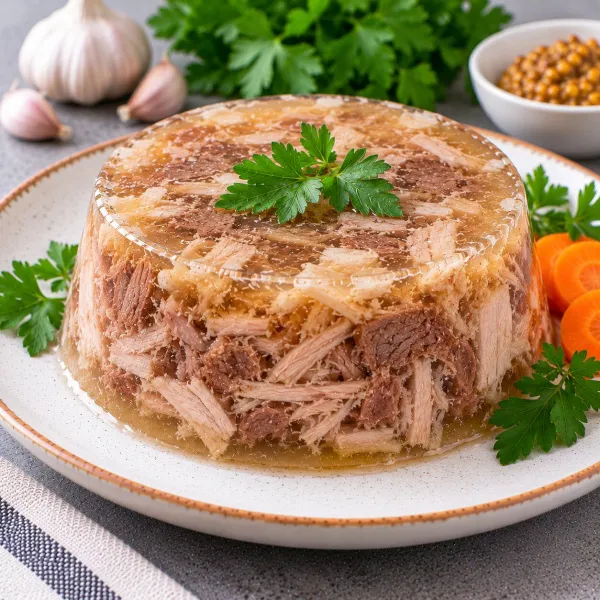 Холодец из говядины и свинины