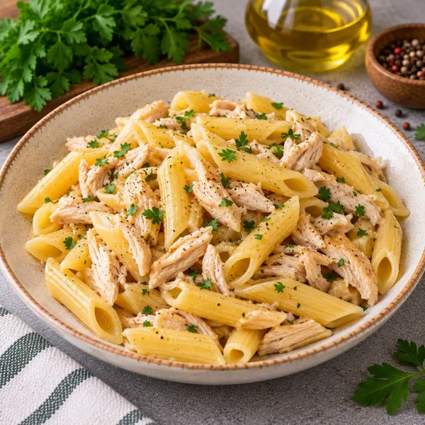 Макароны по-флотски с курицей