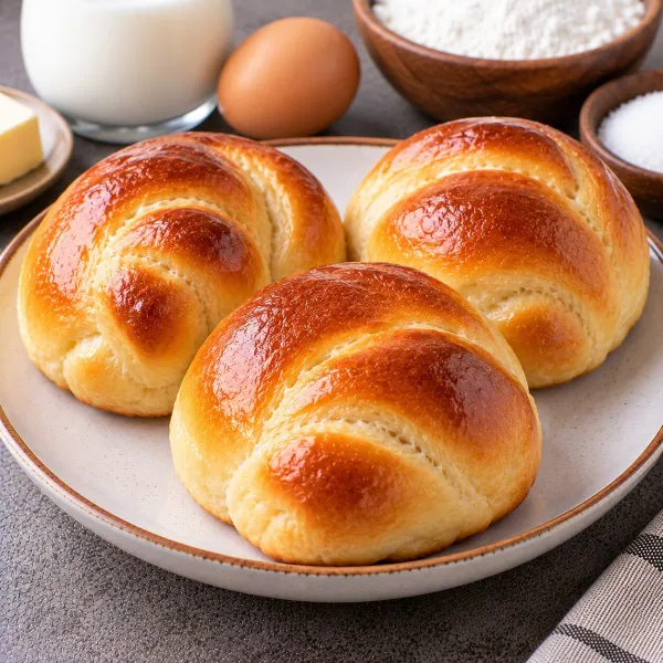 Булочки школьные сдобные