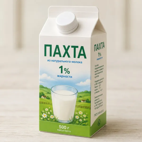 Пахта 1% жирности, сквашенная