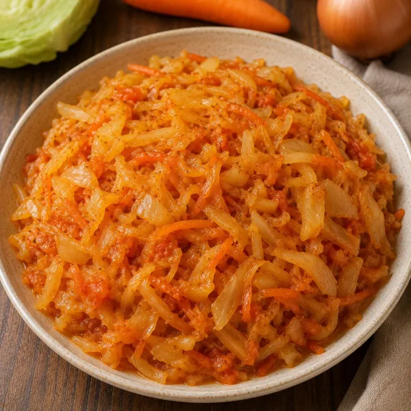 Капуста тушеная