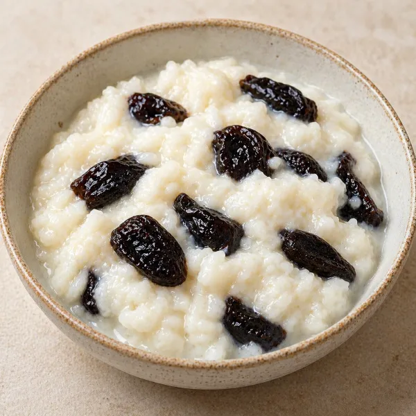 Рисовая каша с черносливом