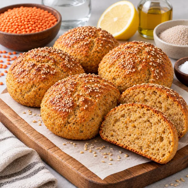 Чечевичные булочки