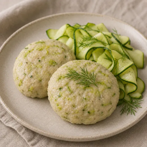 Котлеты паровые из куриной грудки с кабачком