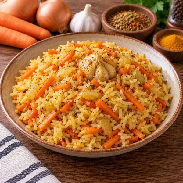 Плов без мяса