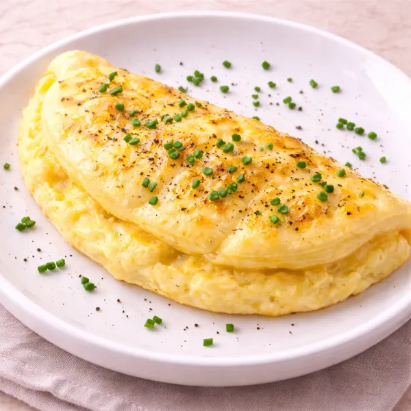 Омлет из взбитых сливок