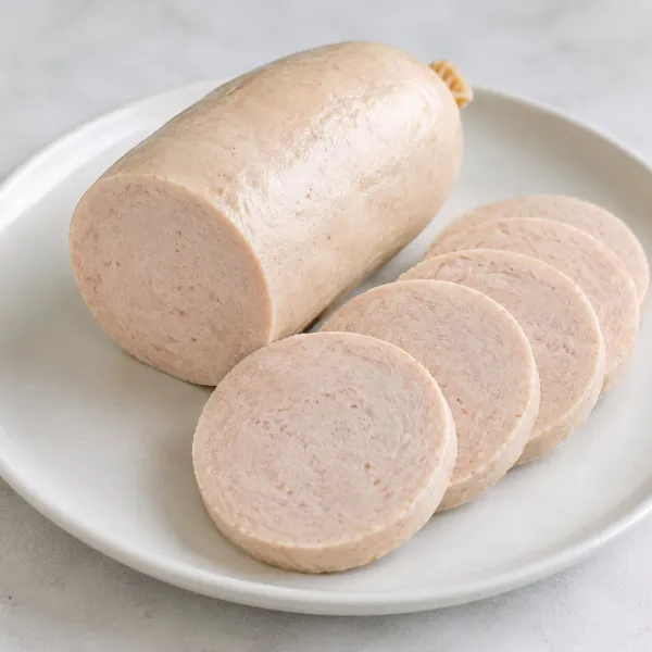 Домашняя вареная куриная колбаса
