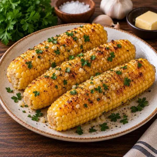 Кукуруза запеченная в духовке