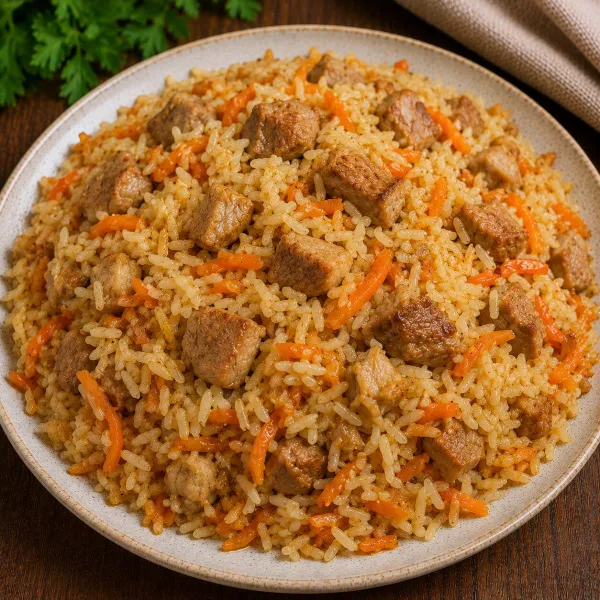 Плов со свининой